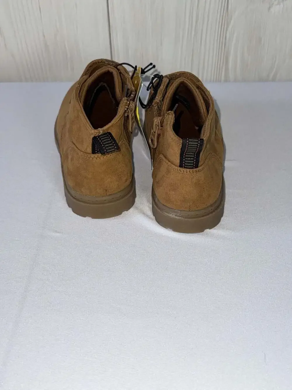 Cat & Jack Toddler Boys' Magnus Cognac Lug Sole Ankle Boots